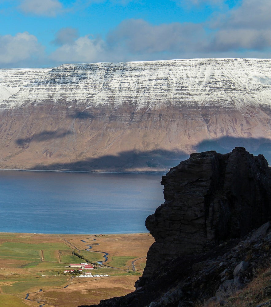 The Westfjords mountains