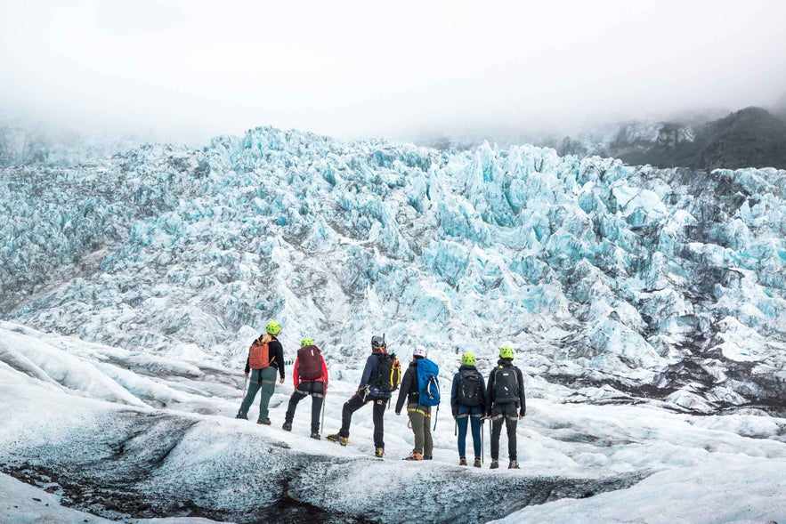 Skaftafell is a nature reserve in Vatnajokull National Park.