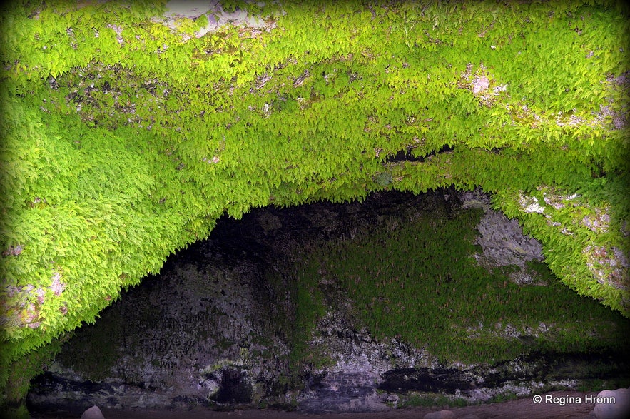 The historic Steinahellir Cave in South Iceland