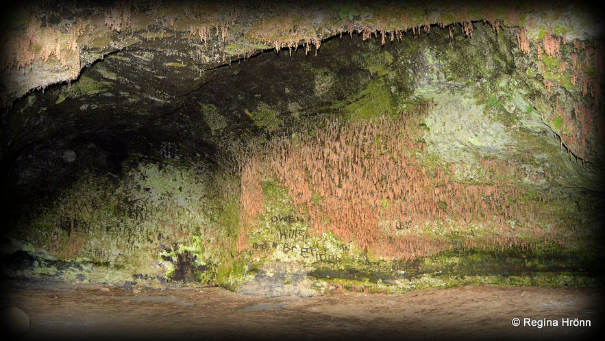 The historic Steinahellir Cave in South Iceland