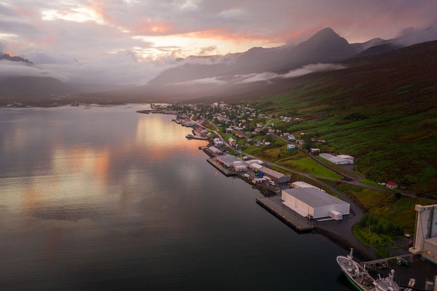 The French heritage of Faskrudsfjordur is apparent when walking through the town