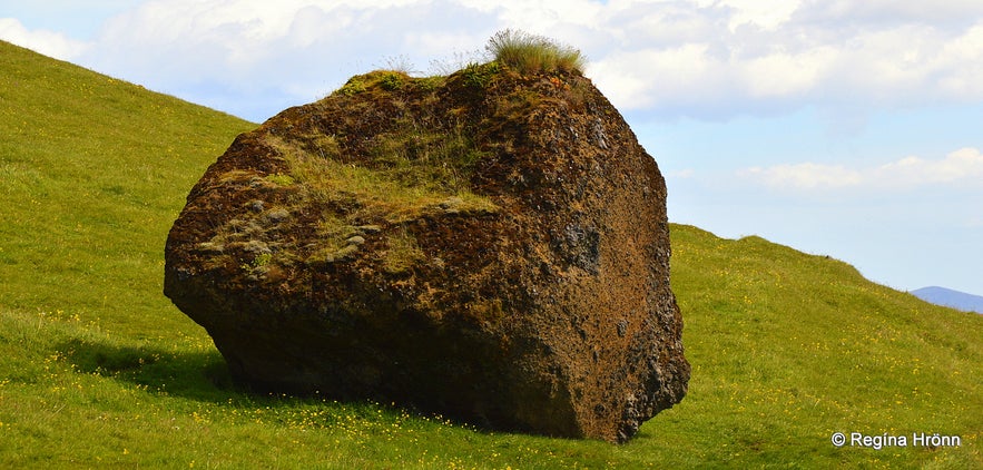 The historical Steinahellir Cave in South Iceland