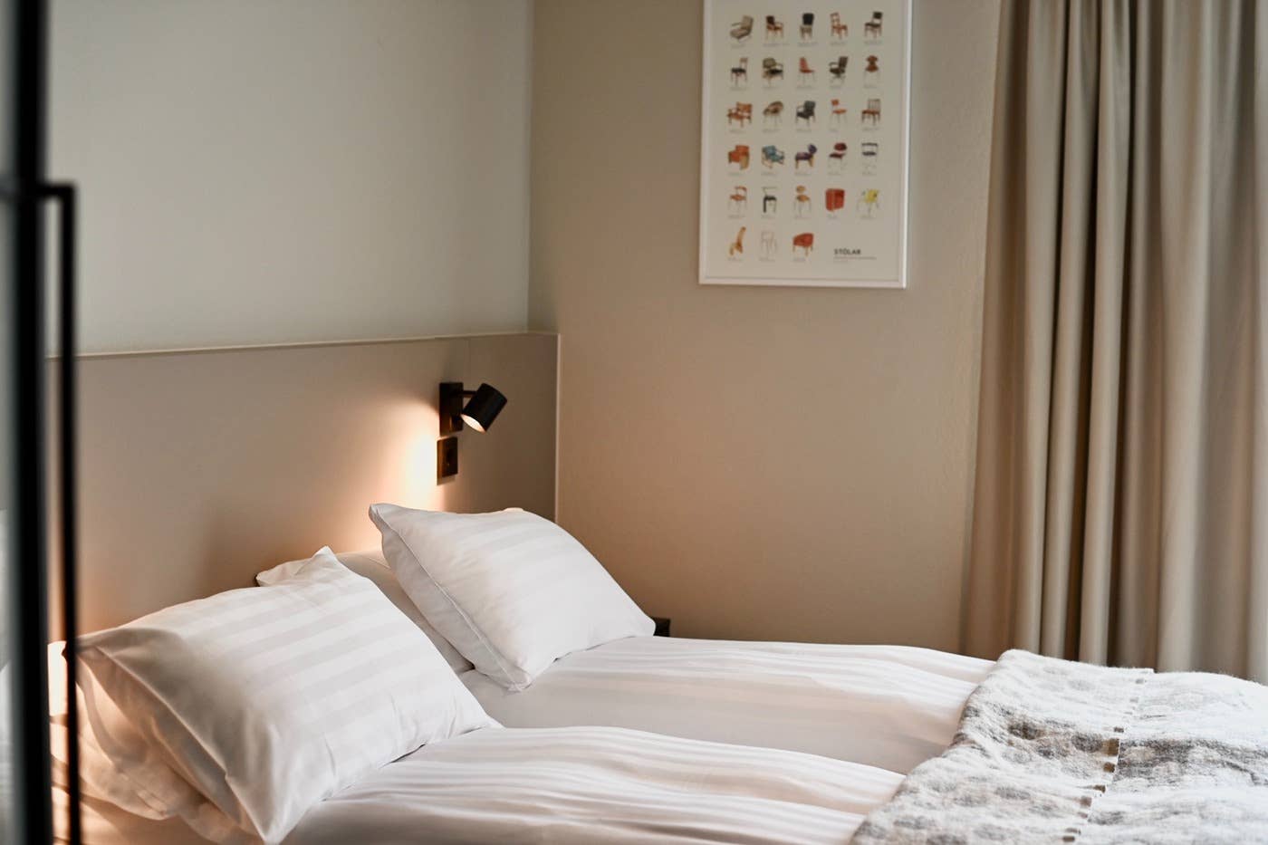 Local 101 hotel in Reykjavik has cozy double rooms.