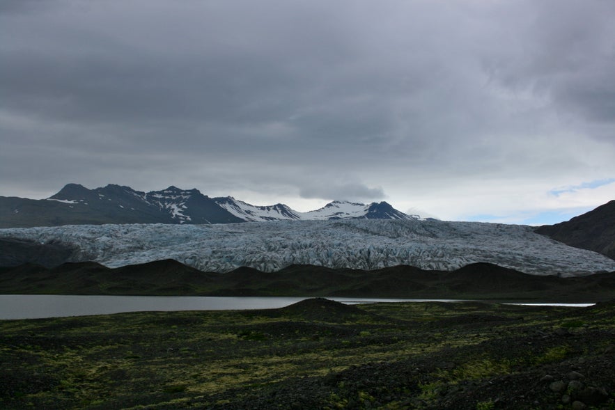 Iceland glacier