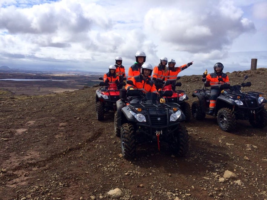 冰岛山地摩托车