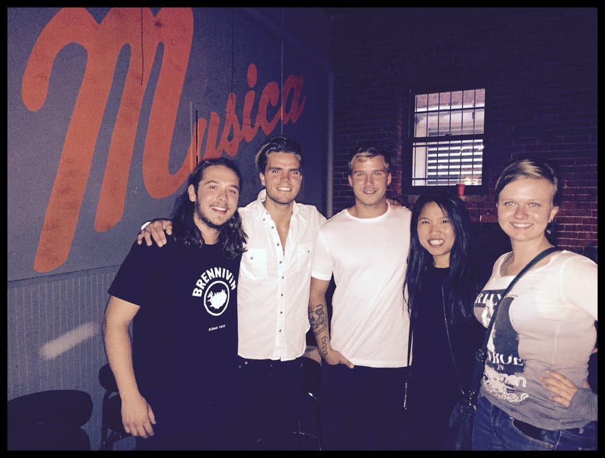 Kaleo played at Musica in Akron, Ohio