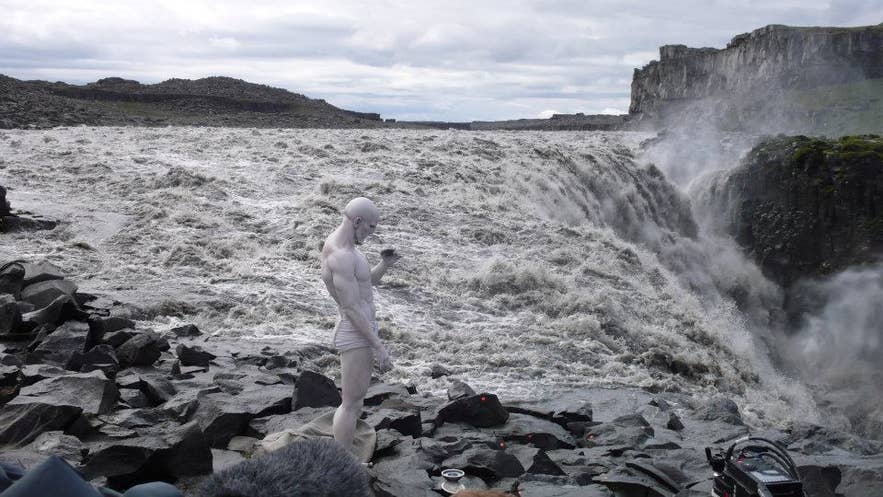 Prometheus-ingeniøren ved Dettifoss i Island