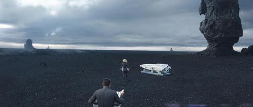 A scene filmed in Reynisfjara for Star Trek: Into Darkness