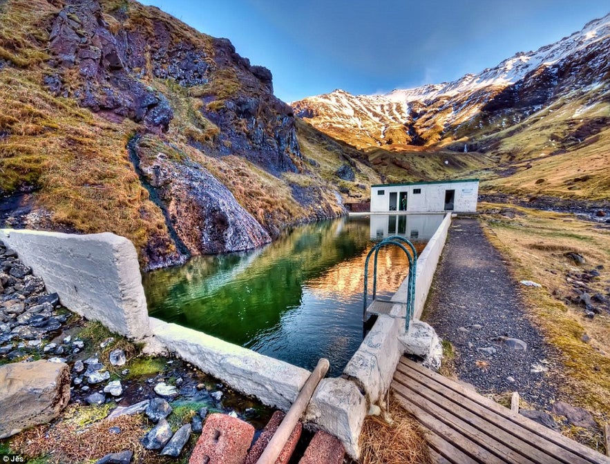 Seljavallalaug in south Iceland