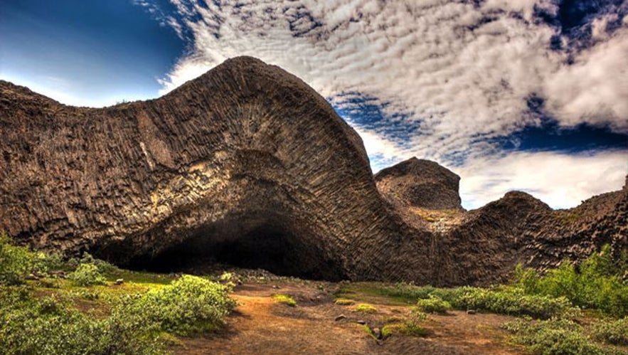 Hljóðaklettar (Sound Rocks) in Iceland