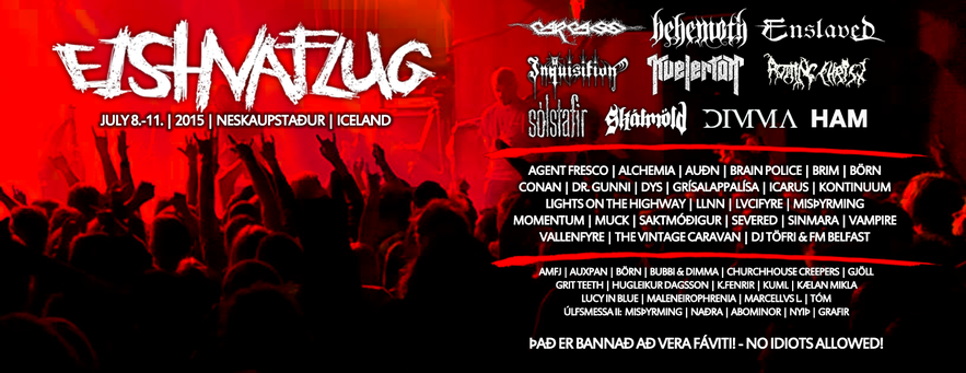 Programmation Eistnaflug 2015
