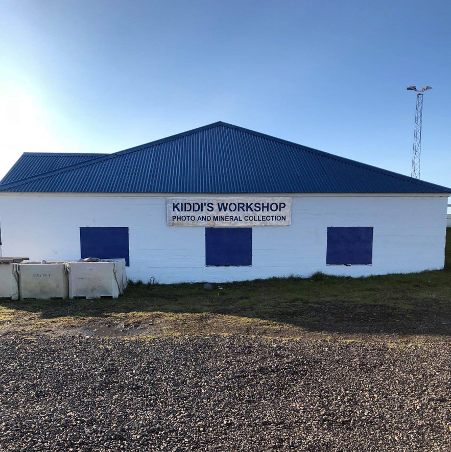 Kiddi's Workshop, Kiddaverkstæði in Icelandic, invites visitors to explore its small yet captivating museum and store.