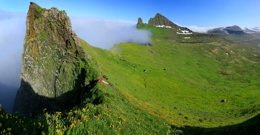 Hornstrandir in the Westfjords of Iceland