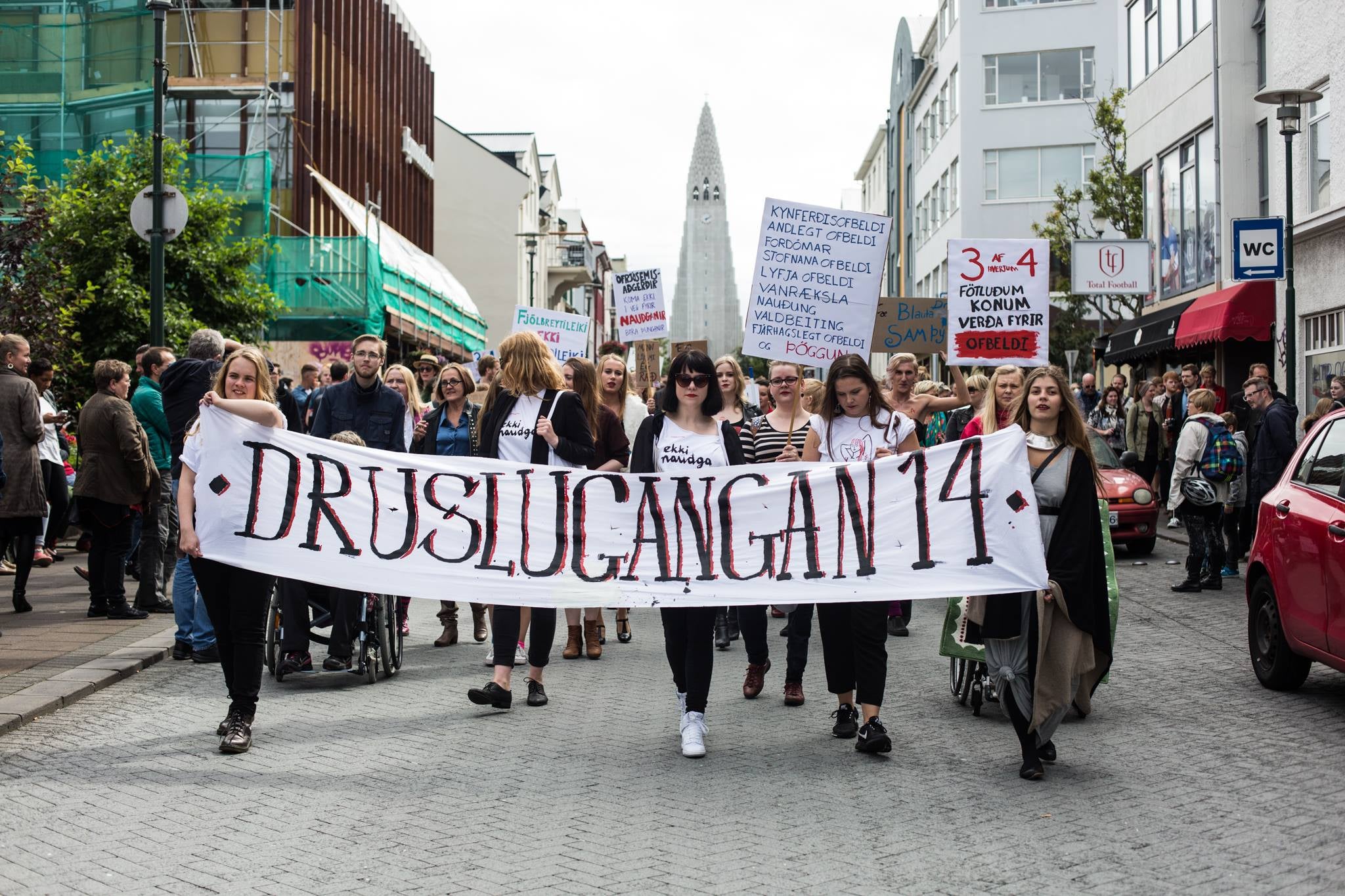 Slut walk in Reykjavík