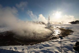 Minibus Golden Circle Tour with Fridheimar Tomato Farm & Kerid Crater from Reykjavik