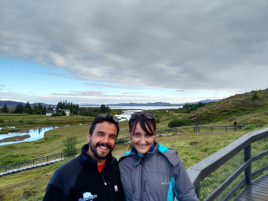 Amigos y viajar a Islandia - El circulo dorado