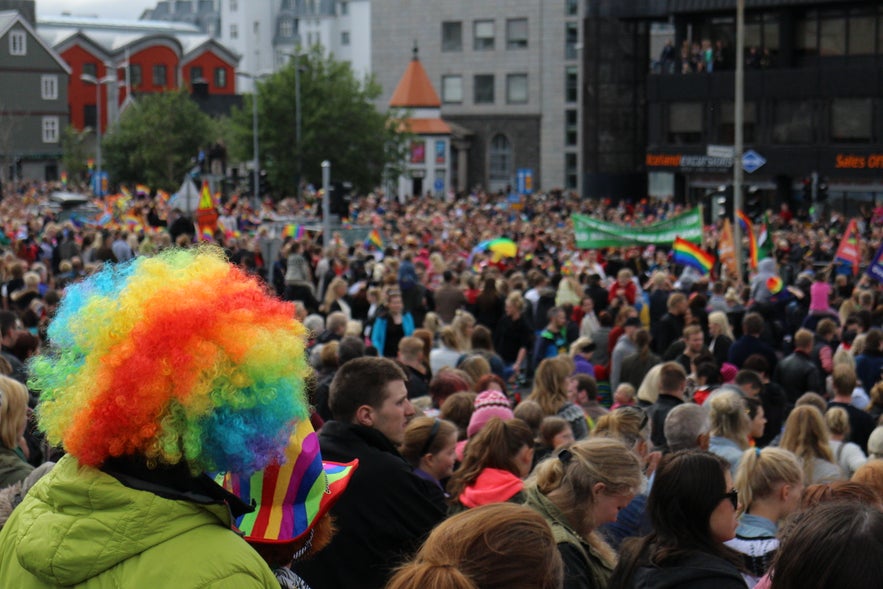 Gay Pride Parade in Reykjavík 2014