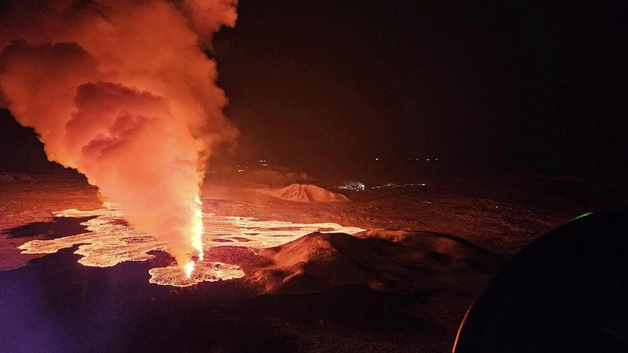 冰岛雷克雅内斯半岛2021年-2024年火山爆发时间表