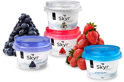 Skyr, popular Icelandic dairy product