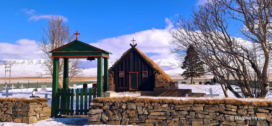 Víðimýrarkirkja Turf Church in North-Iceland - is it the most beautiful of them all?