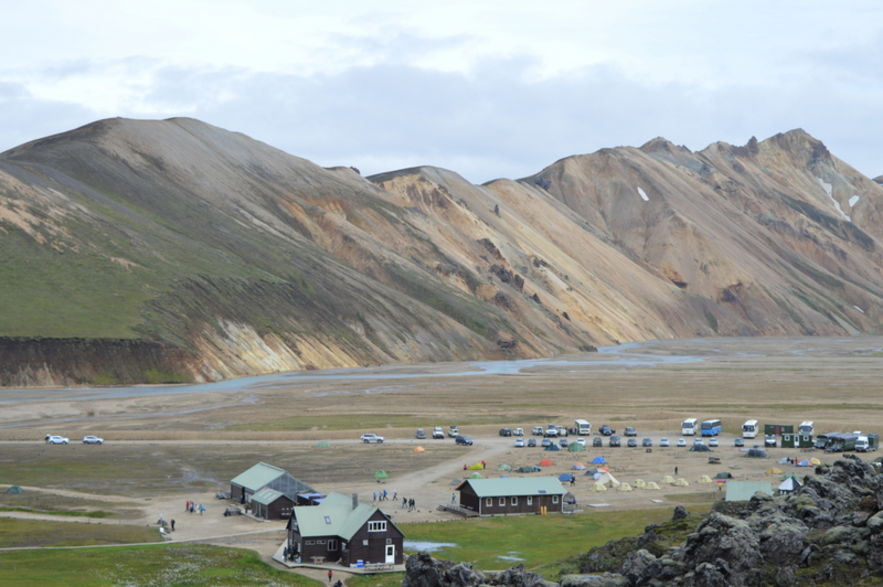 冰岛内陆高地兰德曼纳劳卡