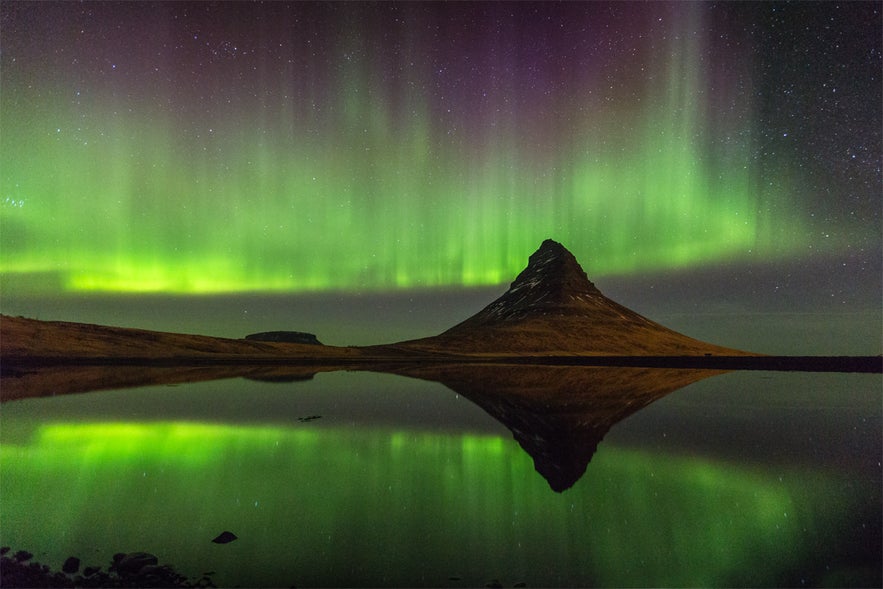 Kirkjufell mountain on Snæfellsnes peninsula