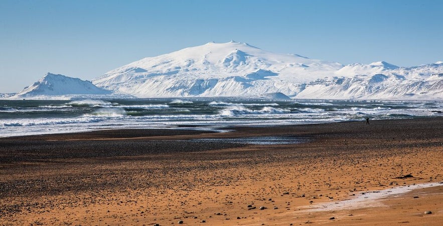 Volcan Snæfellsjökull en Islande