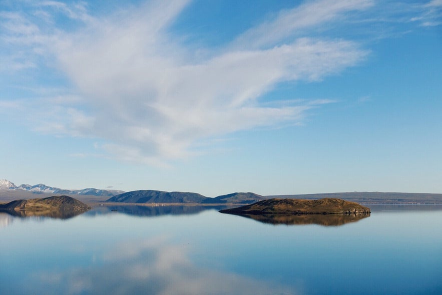 冰岛辛格维利尔湖Þingvallavatn