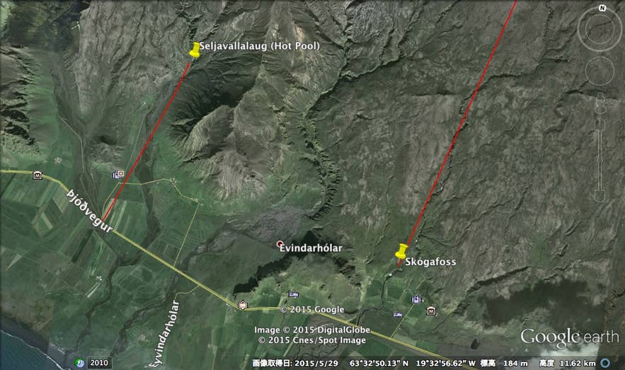 アイスランド最古の温泉