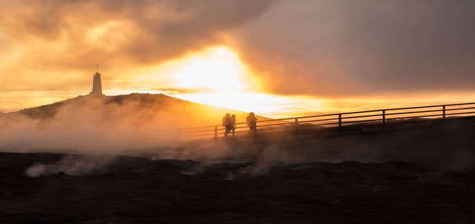 Die Reykjanes-Halbinsel