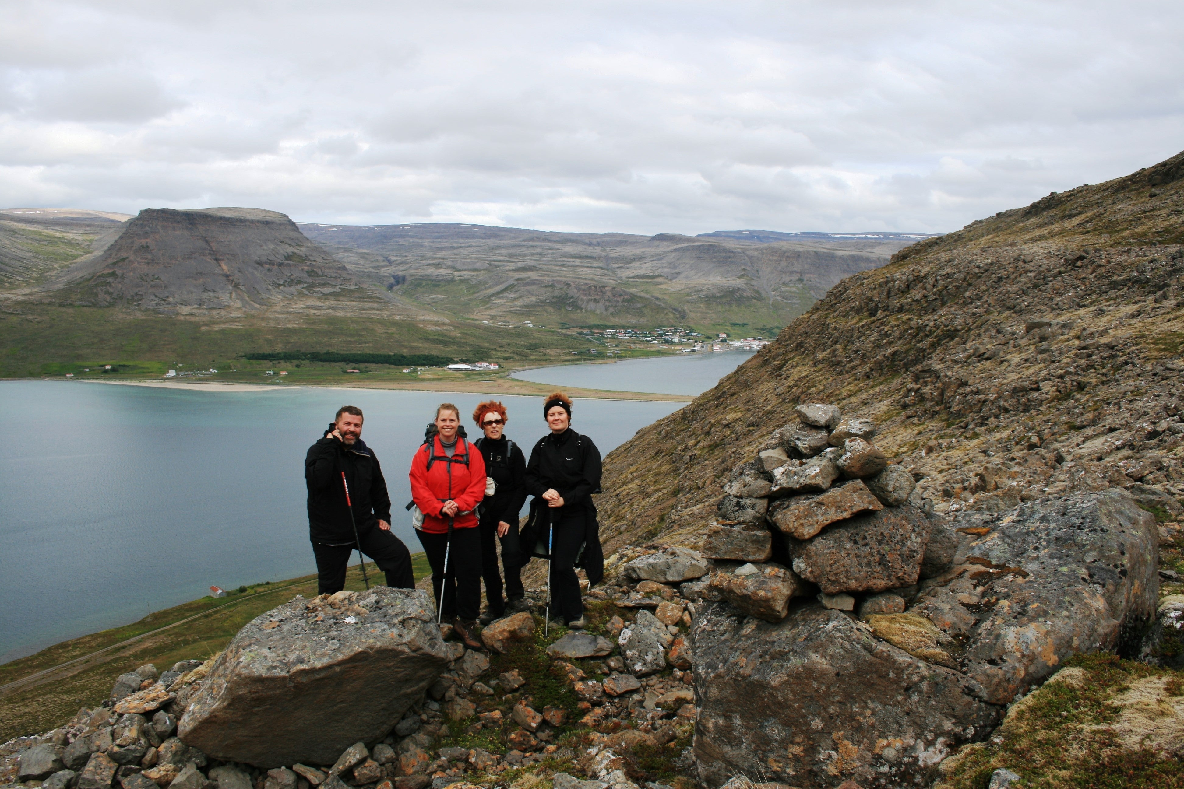Join a scenic five-hour hike in the Icelandic Westfjords among other travelling nature enthusiasts.