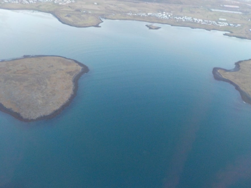 View on the way from Reykjavík to Esjan