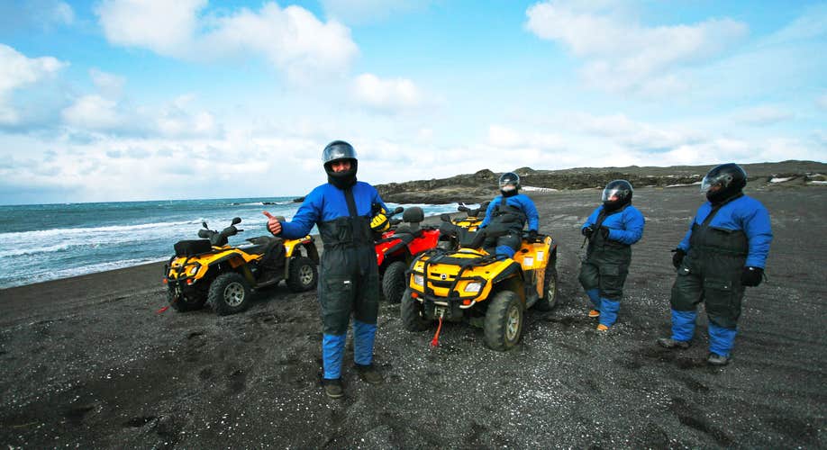 You will get to stop for photos on your ATV tour of the Reykjanes Peninsula.