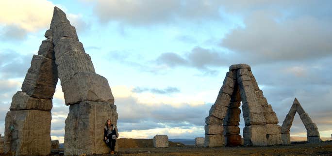 Raufarhöfn - the Arctic Circle Village in NE-Iceland - & the Mystical Arctic Henge