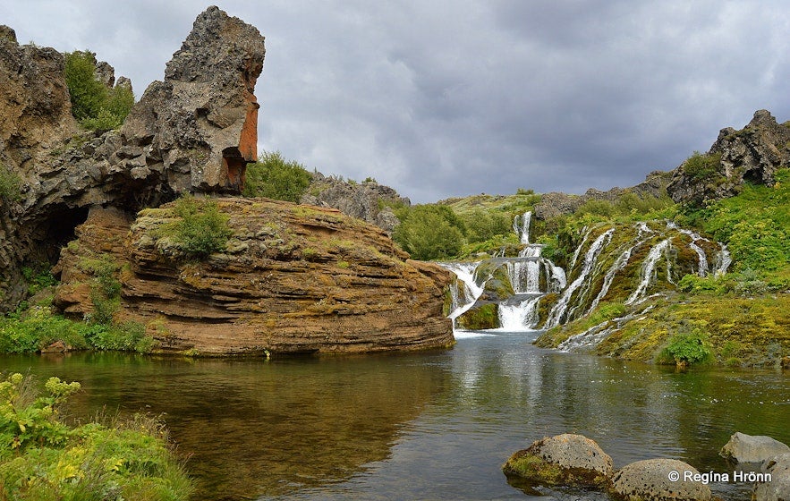 An intriguing rock formation with a hole in it is one of the natural features in Gjain valley that's perfect for photo opportunities.