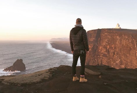 A night's stay in the lighthouse of Dyrhólaey