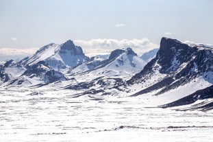 The mesmerizing Langjokull glacier is a sight to behold.