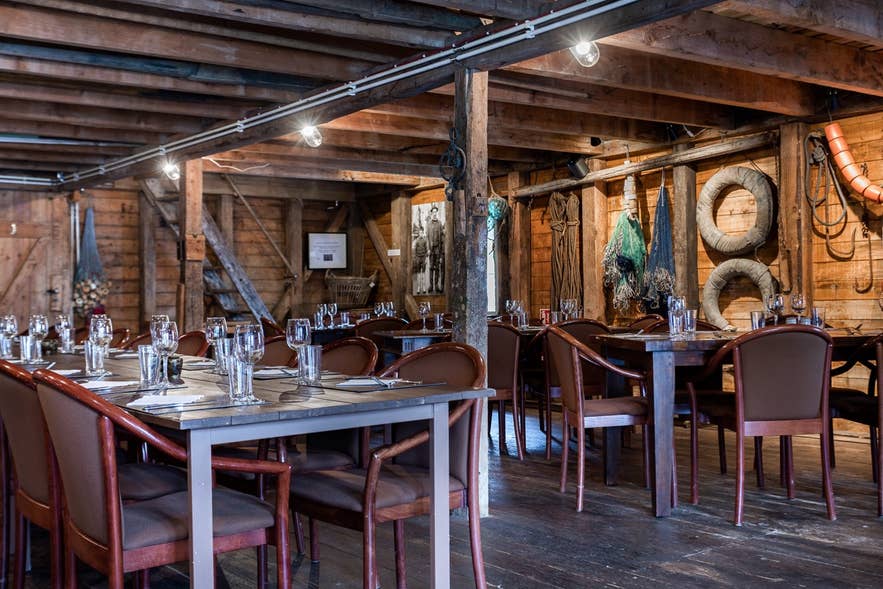Randulff's Sea House is a charming Eastfjord restaurant in a preserved old sea-house..