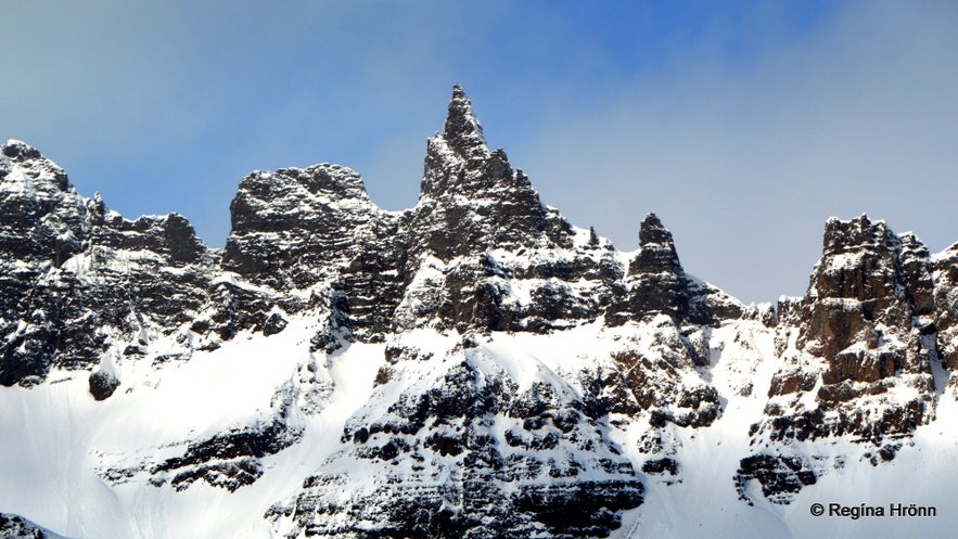 Hraundrangi in Öxnadalur and Hörgárdalur Valleys in North Iceland - my favourite Mountain