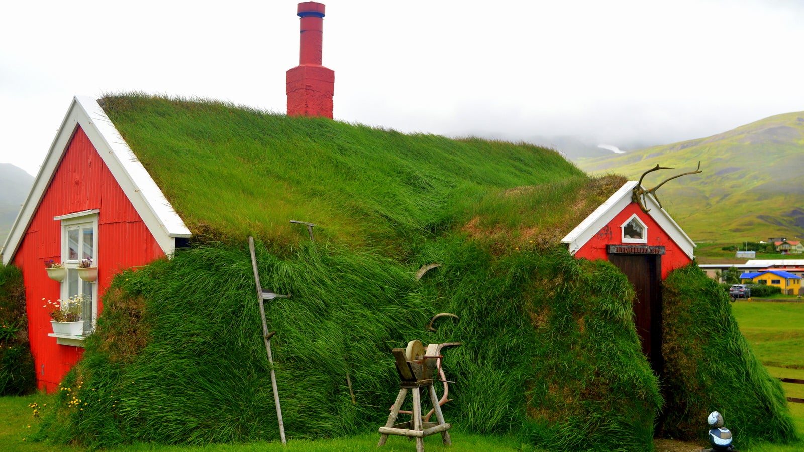 Lindarbakki Turf House in Borgarfjörður-Eystri in East Iceland