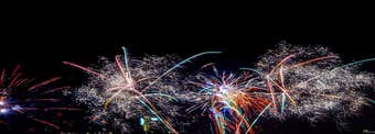 年越し花火はセルフサービス！？