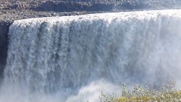Dettifoss es la cacada más potente de Europa.
