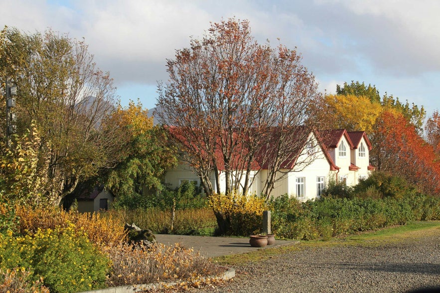 The Midhraun Lava Resort offers a secluded stay on the Snaefellsnes Peninsula.