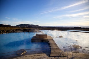 Les Bains naturels de Mývatn sont l'ensemble de piscines géothermiques le plus populaire du nord de l'Islande.