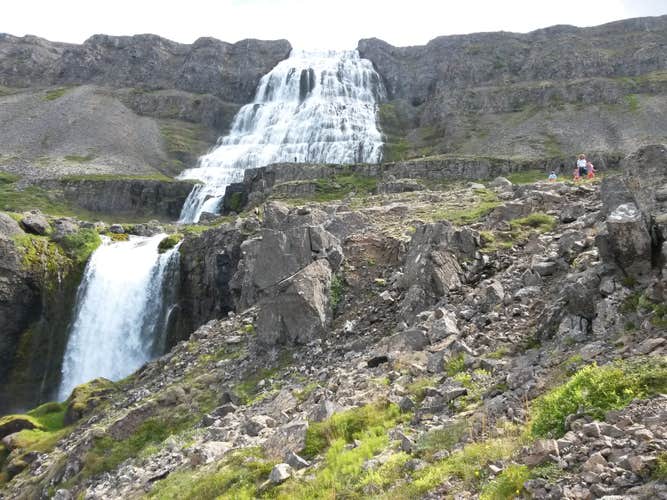 The Westfjord's Dynjandi waterfall is truly a sight to behold.
