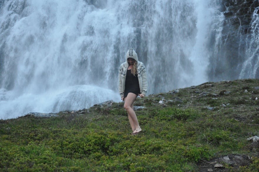 Myself by Dynjandi waterfall summer 2015