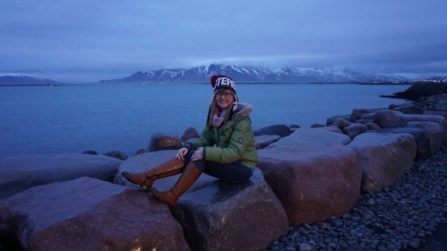 Ania in Reykjavík, Iceland