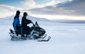 Golden Circle ​& Snowmobiling Tour from Reykjavik