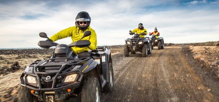 Your experienced quad biking guide will provide you with all the equipment necessary to ensure a safe ride.