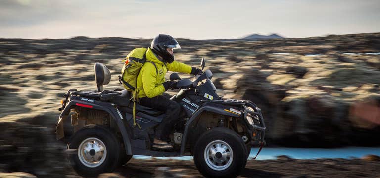 Exhilarating 5-Hour ATV Tour of the Blue Lagoon and Reykjanes Lava Beach from Reykjavik